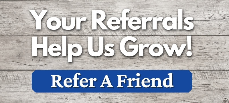 Refer a friend insurance program DeBree & Associates
