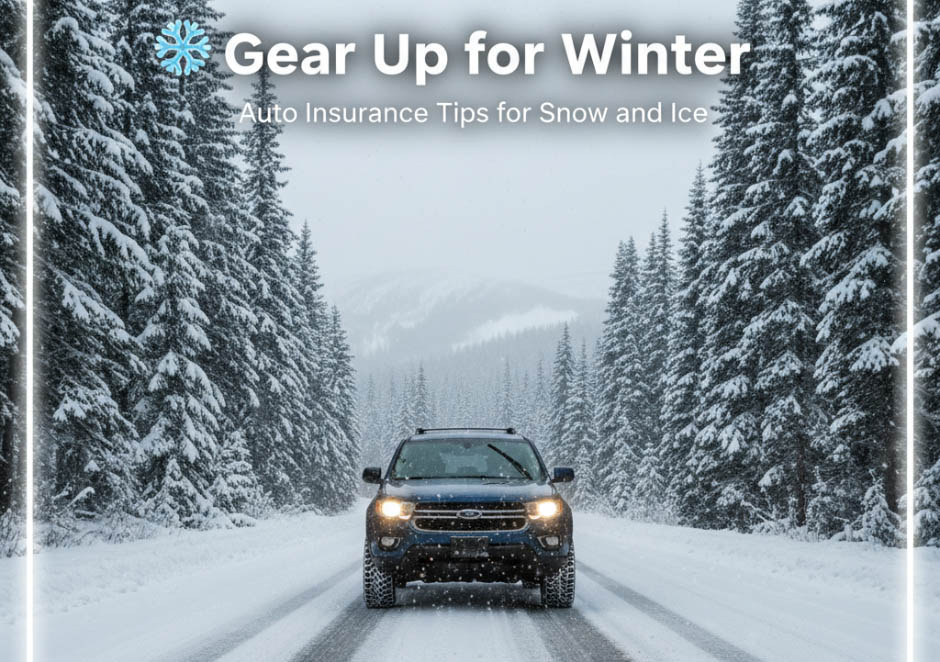 Gear Up for Winter: Auto Insurance Tips for Snow and Ice
